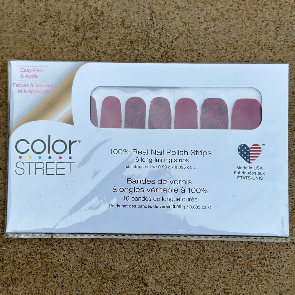 NEW Rose Goes Color Street nails